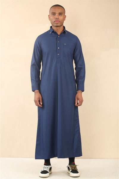 Men's Thobe Arab Saudi Emirati Islamic Clothing Jubba Robe