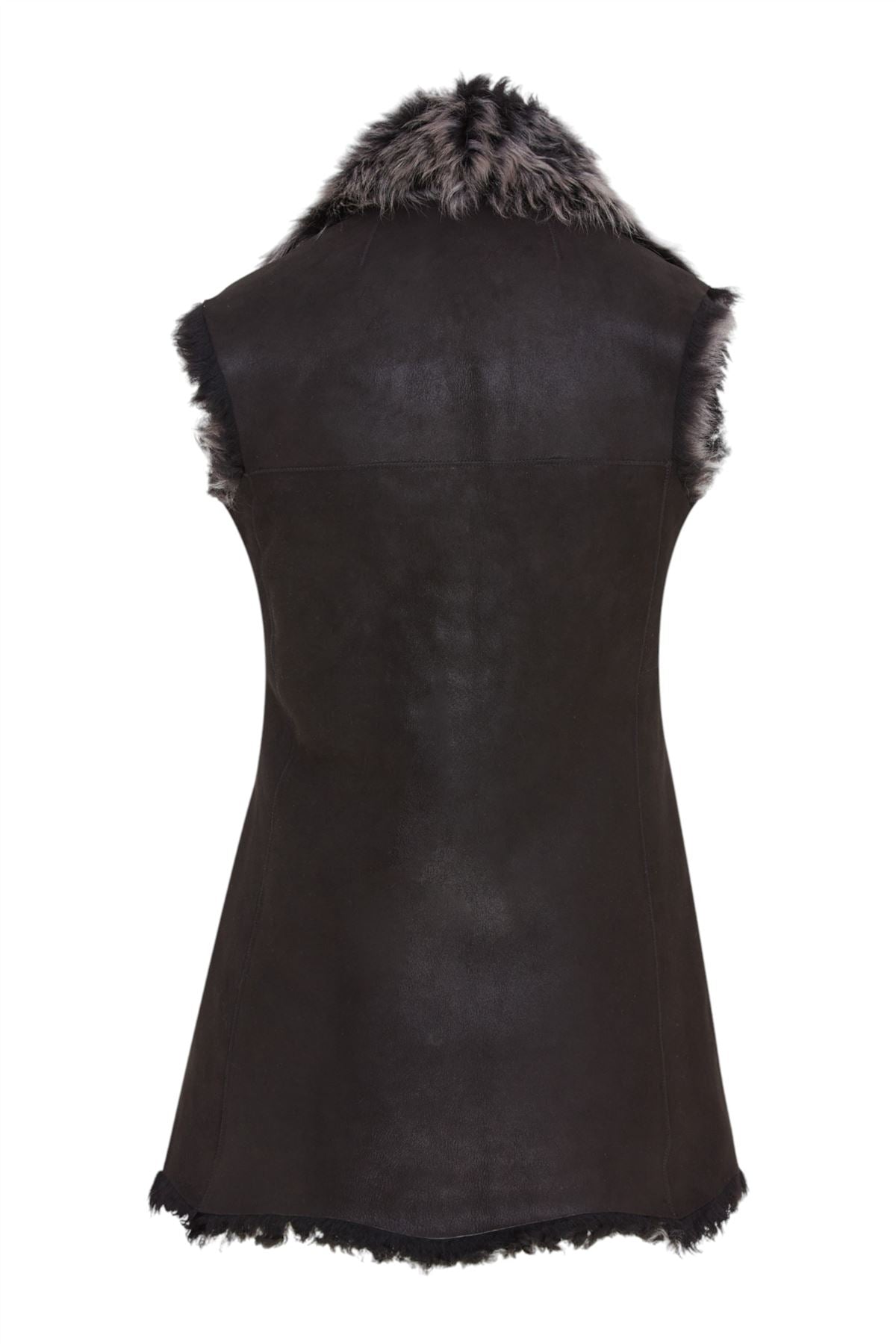 Women's Toscana Shearling Nappa Leather Sheepskin Gilet - Parkes