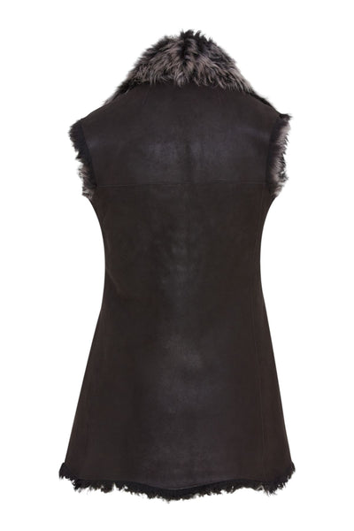 Women's Toscana Shearling Nappa Leather Sheepskin Gilet - Parkes