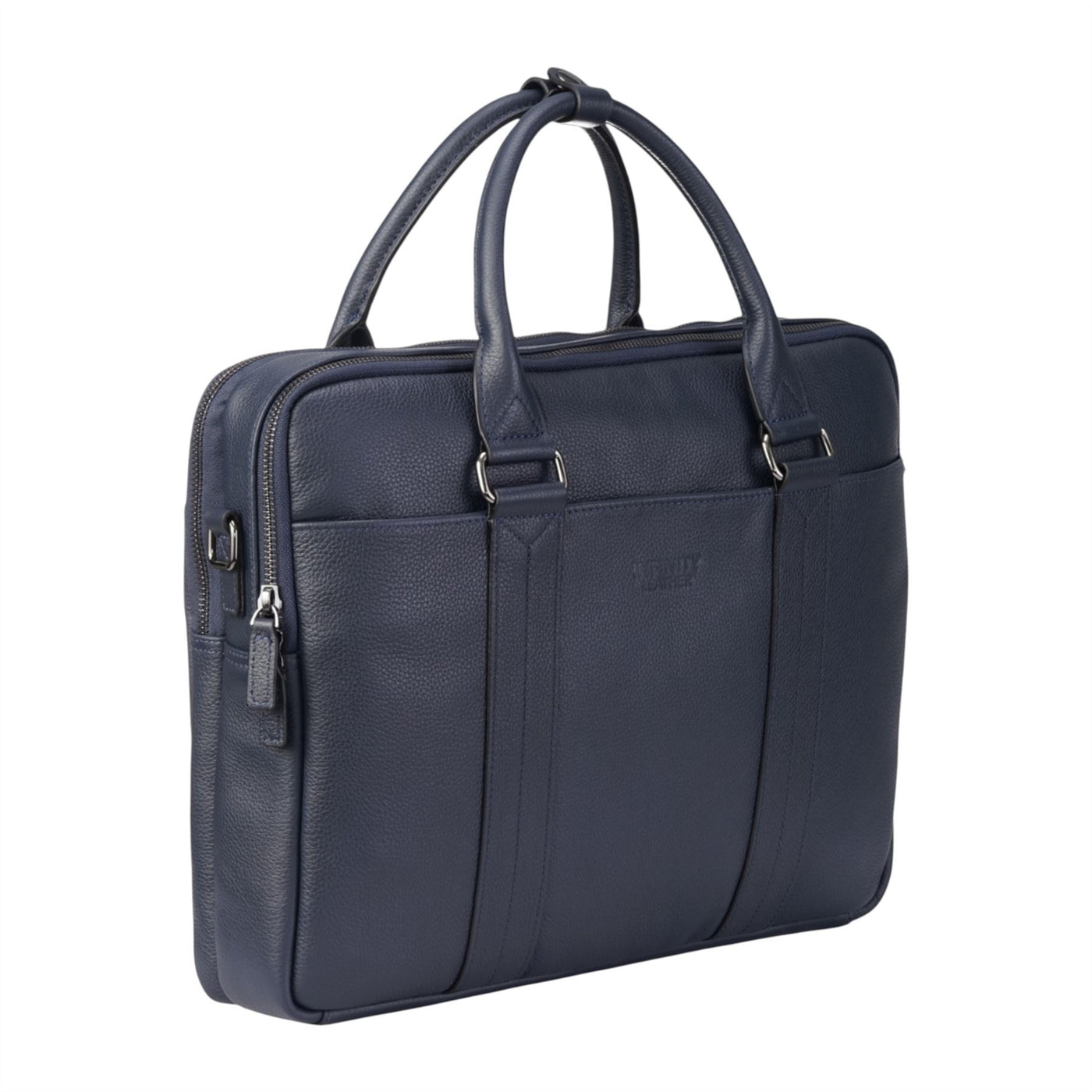 Genuine Leather Laptop Business Briefcase Office Work Travel Bag - Sutton