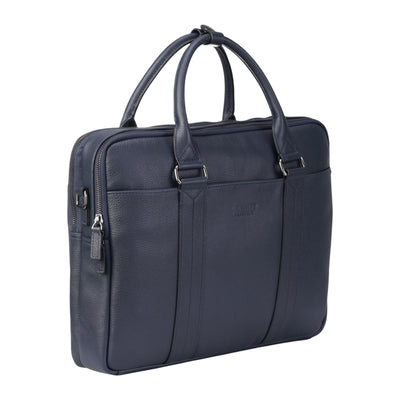 Genuine Leather Laptop Business Briefcase Office Work Travel Bag - Sutton