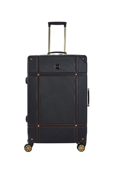 Vintage Hard Shell Luggage Trunk Suitcase Set
