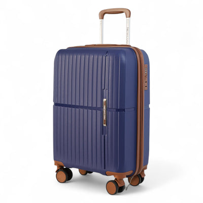 Hard Shell Cabin 37 x 22 x 56 cm PP Luggage Suitcase Suitable for Easyjet, Ryanair