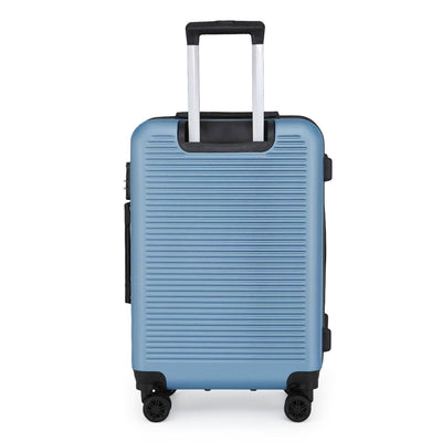 Hard Shell Classic Dual 4 Wheel Luggage Suitcase Set