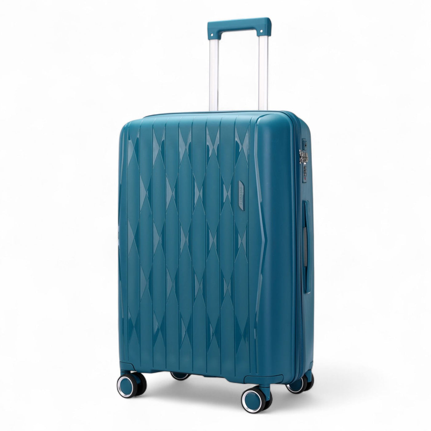 Hard Shell Suitcase Cabin TSA Luggage Travel Set