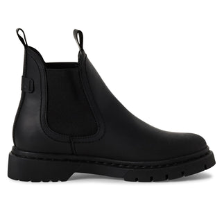 Tamaris Womens Black Leather Classic Chelsea Ankle Boots