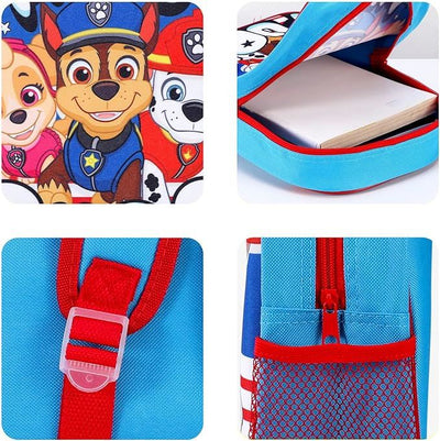 Paw Patrol Backpack  Adjustable Shoulder Strap Schoolbag