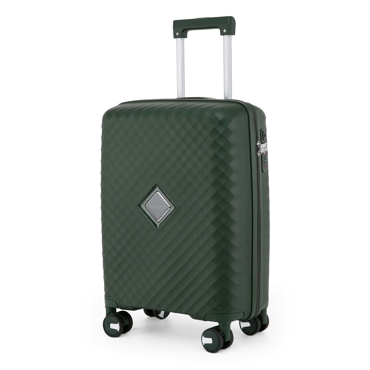 Robust Hard Shell Cabin Suitcase 36 x 24 x 55 cm TSA Luggage Suitable for Easyjet, Ryanair, Wizzair
