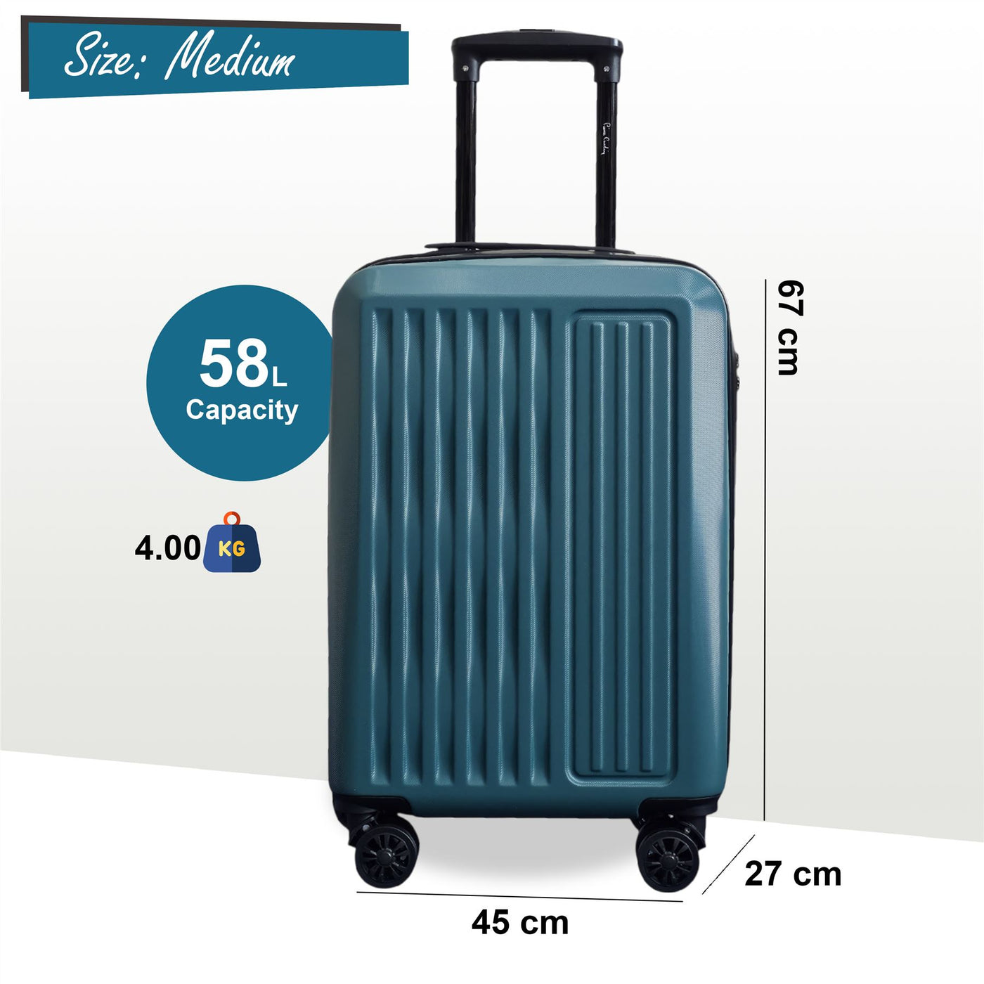 ABS Hard Shell Suitcase Luggage Set Travel Carry on Cabin Bag