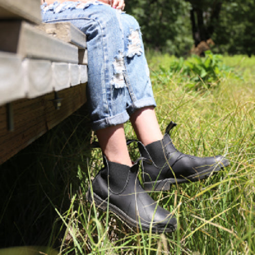 Blundstone #510 Black Leather Chelsea Boot