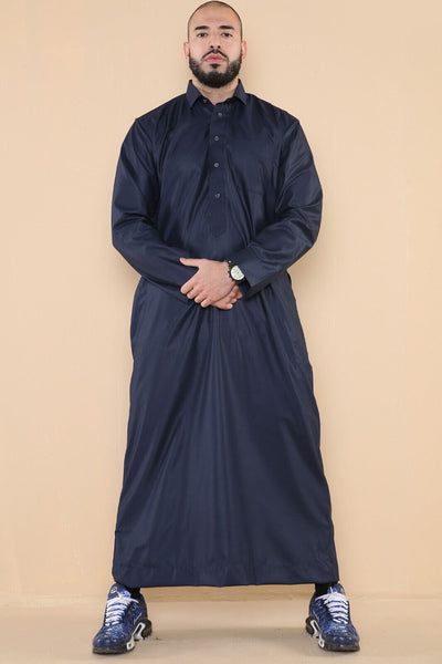 Mens Thobe Jubba Saudi Ramadan Eid Islamic Kaftan Kaudara Arabic Jubbah