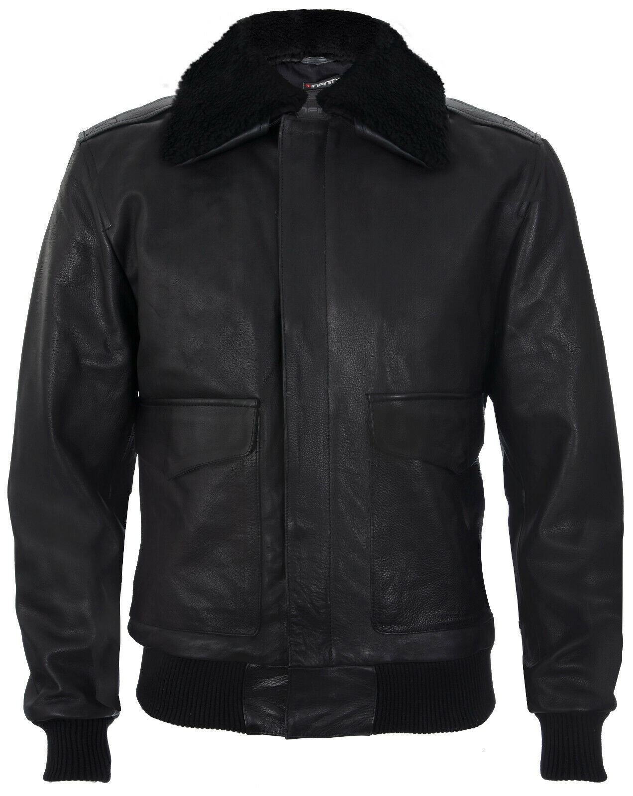 Mens Air Force A2 Cowhide Bomber Jacket-Montreal