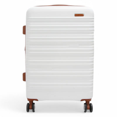 Expandable Hard Shell ABS Suitcase Set 8 Wheel Robust Travel Case Holiday Luggage