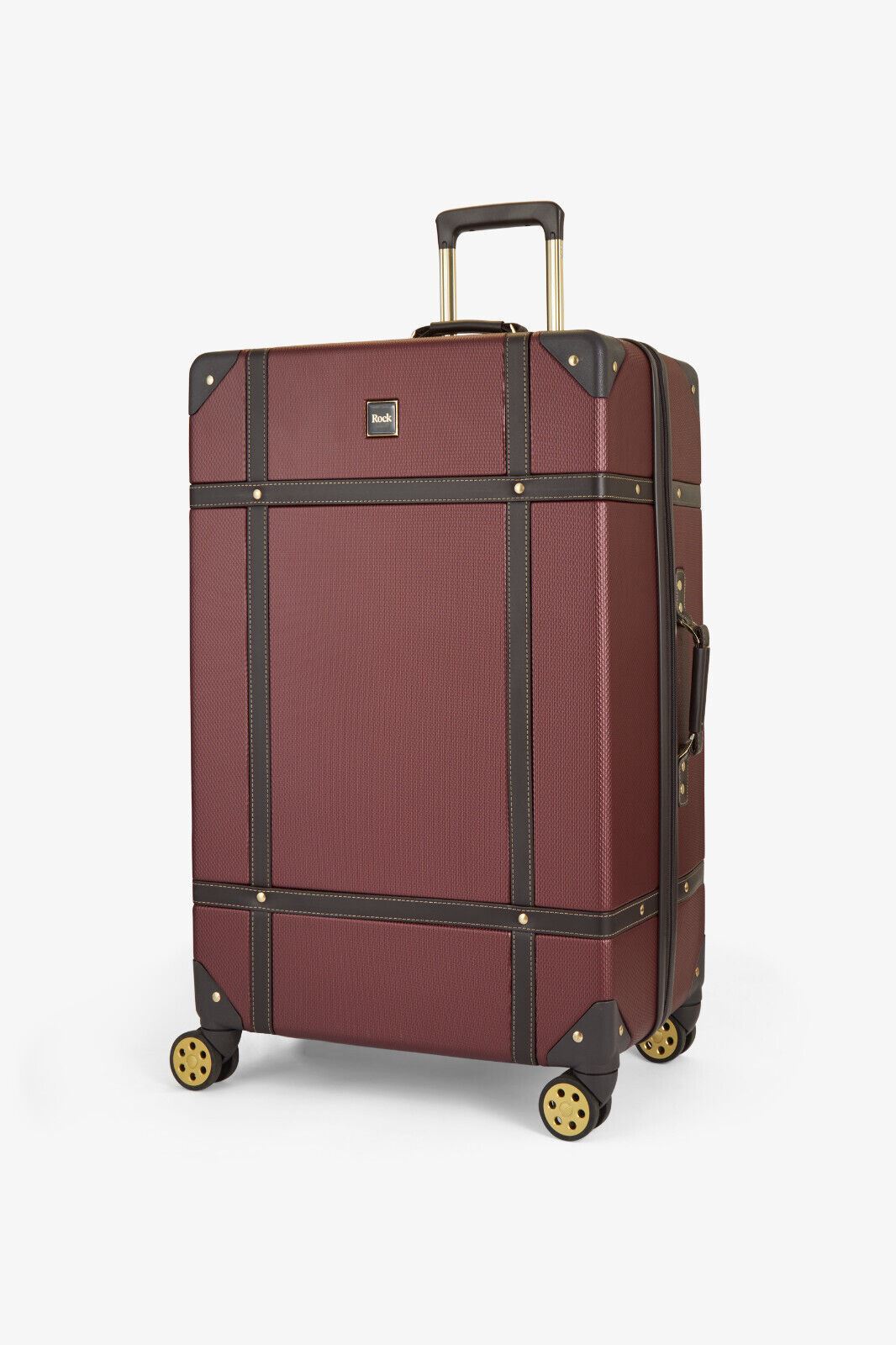 Vintage Hard Shell Luggage Trunk Suitcase Set