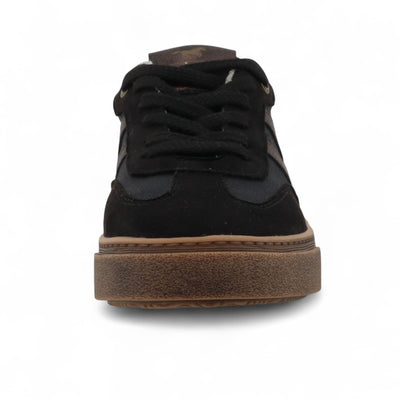 Mustang Women's Black Street Platform Sneakers Shoes
