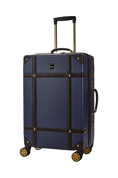 Vintage Hard Shell Luggage Trunk Suitcase Set