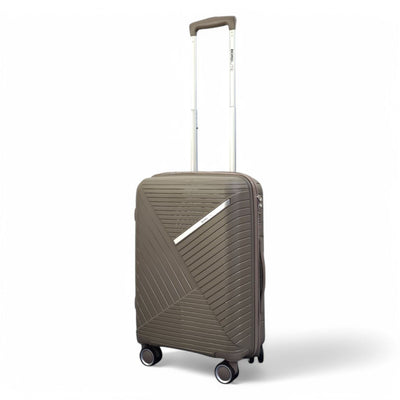 Hard Shell PP Cabin Suitcase 55 x 26 x 20 cm Luggage Suitable for Easyjet, Ryanair