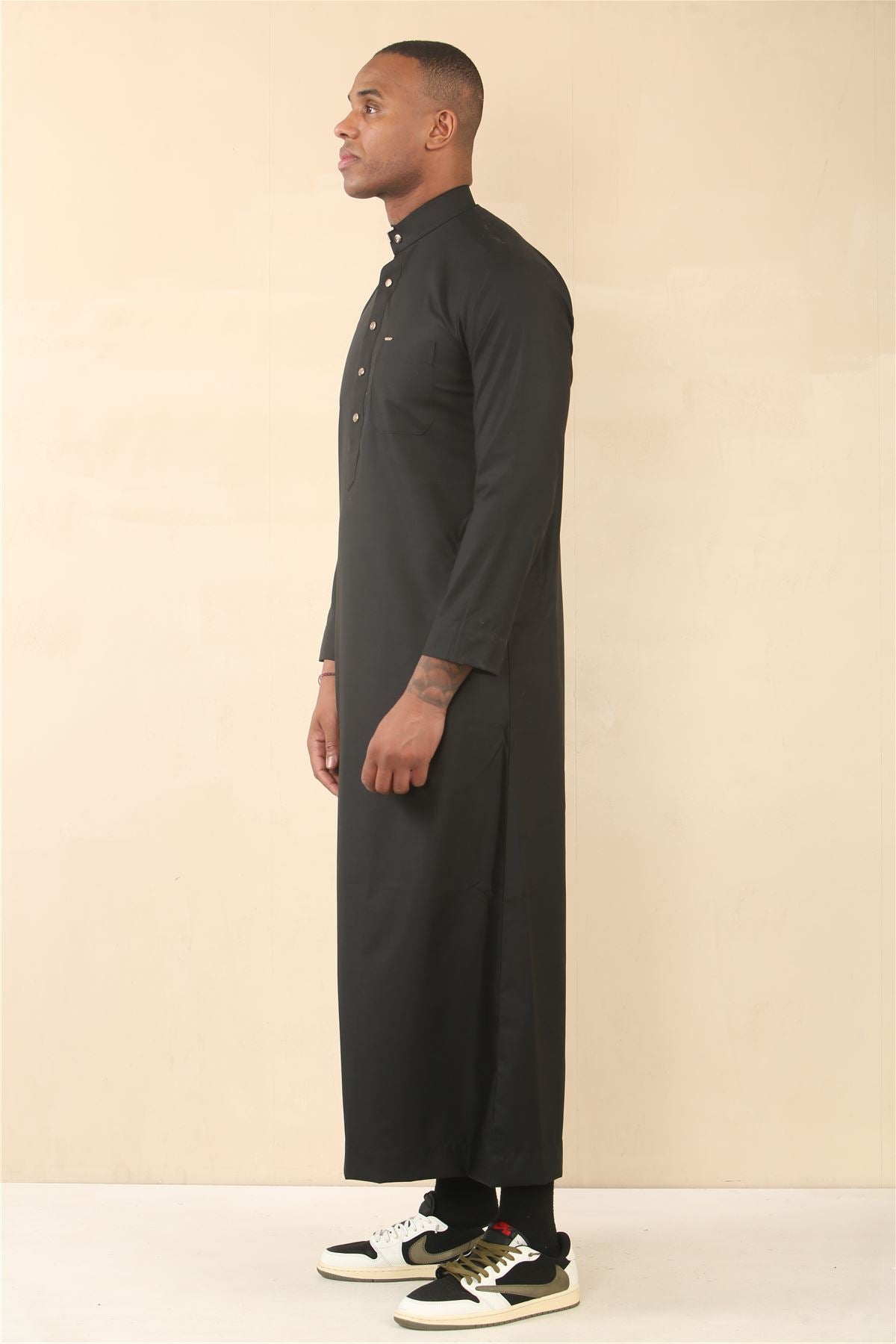 Men's Thobe Arab Saudi Emirati Islamic Clothing Jubba Robe