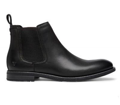 Windsorsmith Black Leather Chelsea Ankle Boots - Sergio