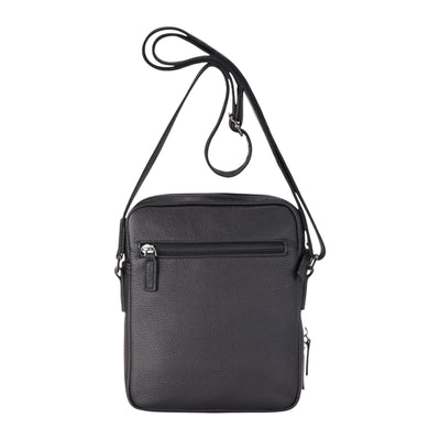Genuine Leather Vintage Messenger Crossbody Travel Bag - Hawthrone
