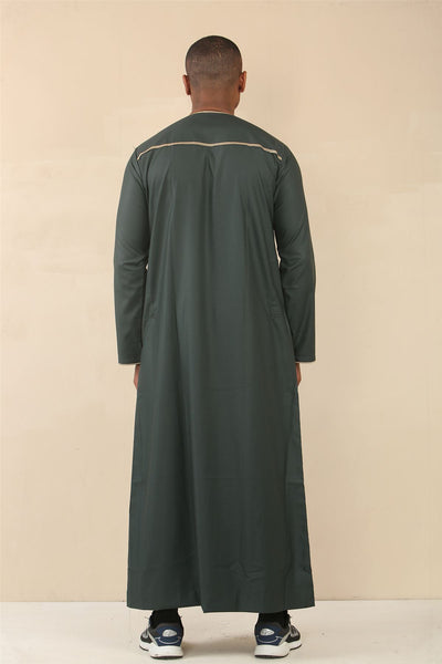 Men's Omani Eid Thobe  Saudi Emirati Jubba Robe