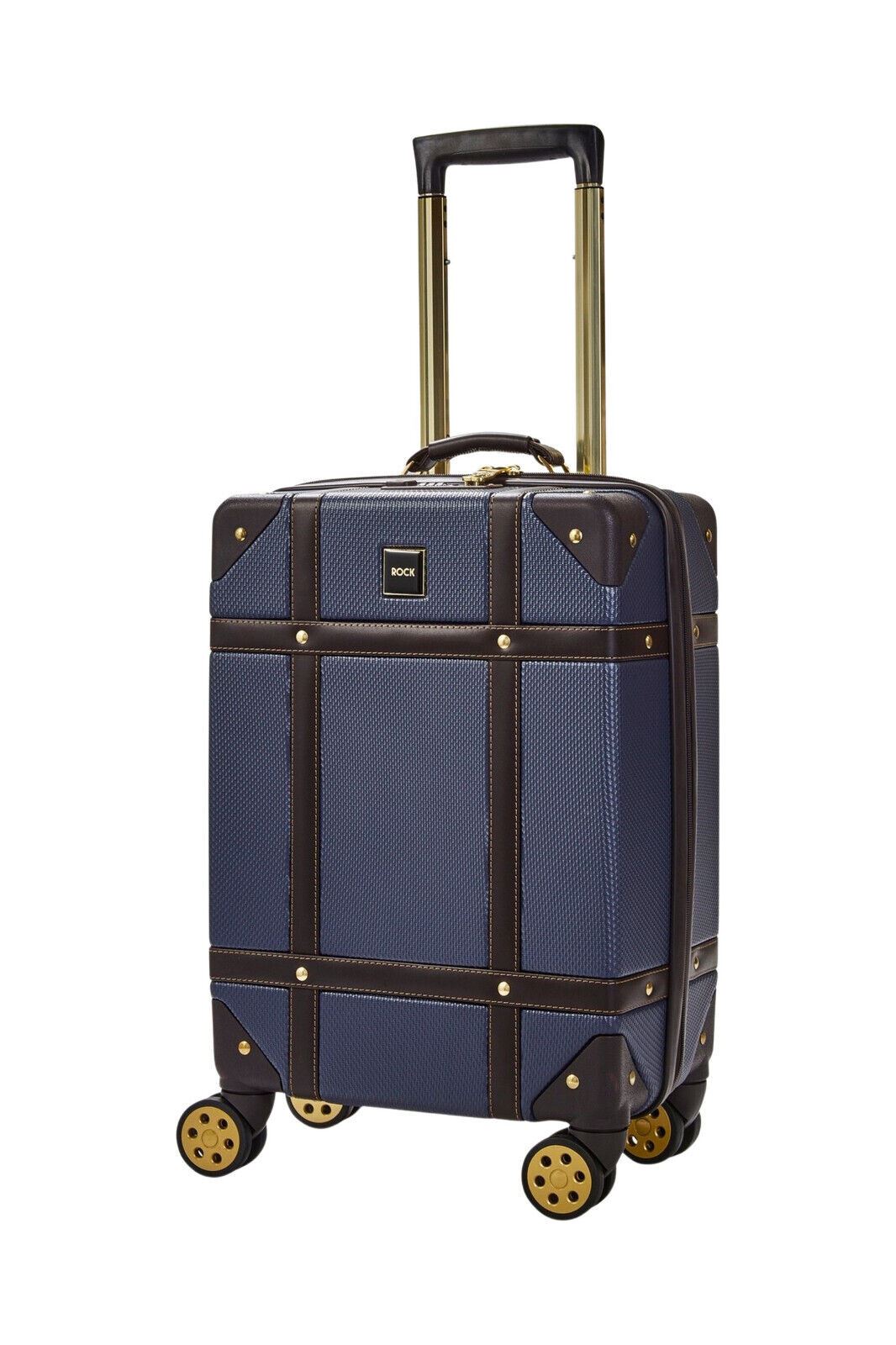 Vintage Hard Shell Luggage Trunk Suitcase Set