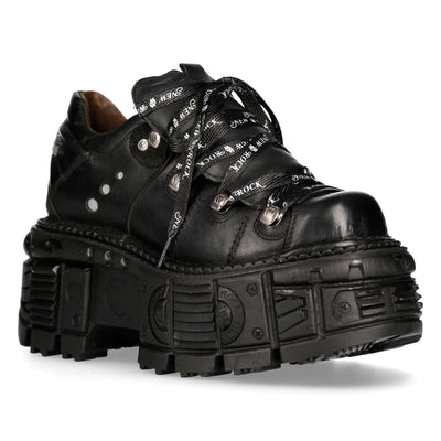 New Rock Unisex Platform Punk Metal Boots- M-TANK120N