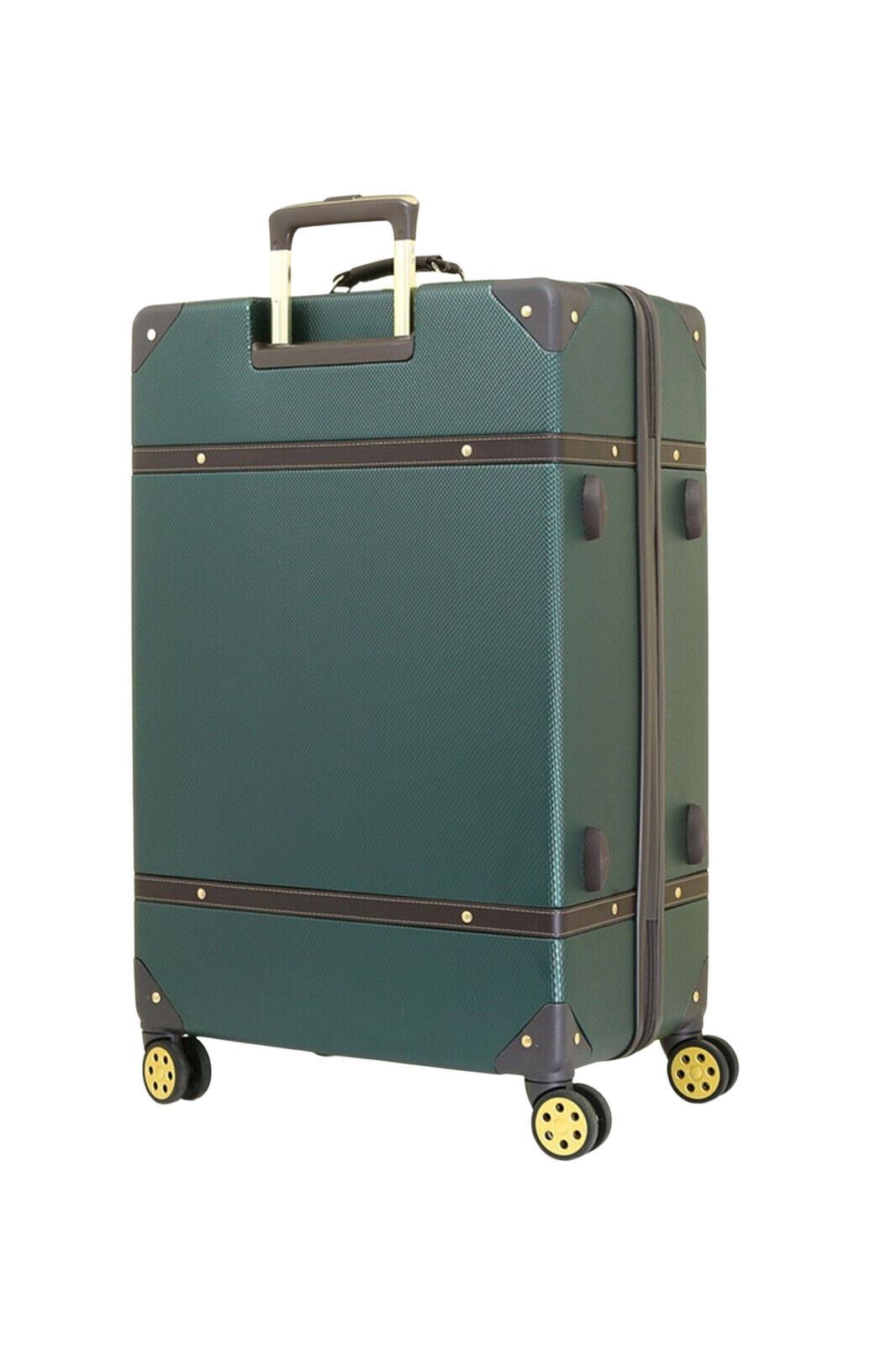 Vintage Hard Shell Luggage Trunk Suitcase Set