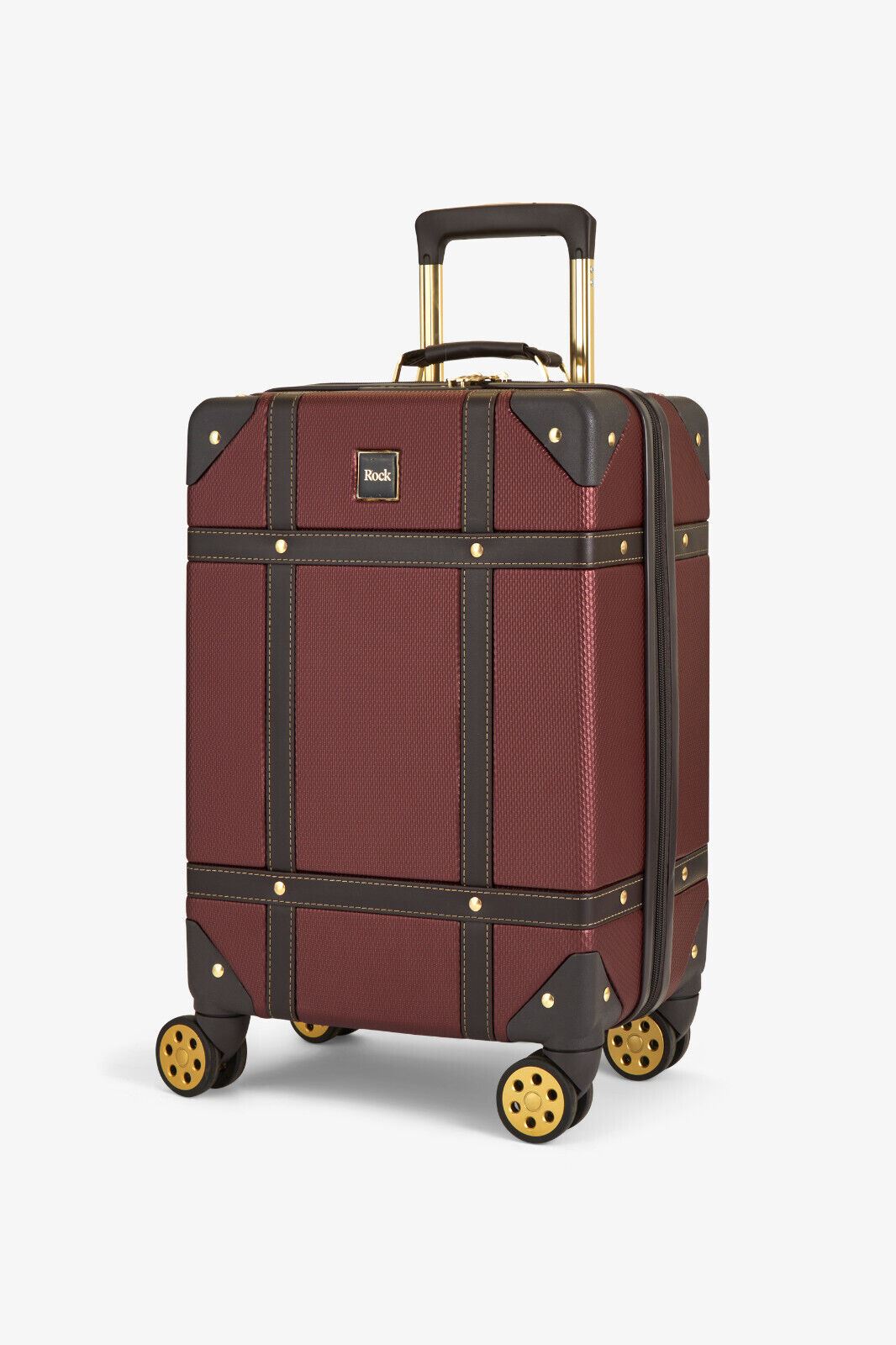 Vintage Hard Shell Luggage Trunk Suitcase Set