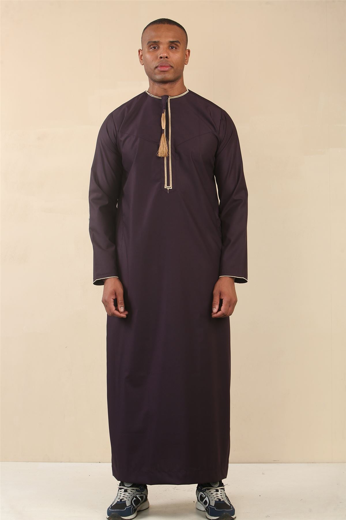 Men's Omani Eid Thobe  Saudi Emirati Jubba Robe