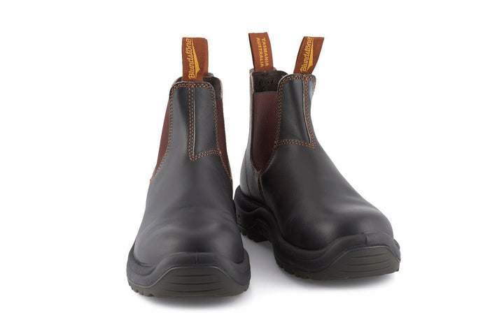 Blundstone #192 Brown Steel Toe Chelsea Boot – Infinity Leather
