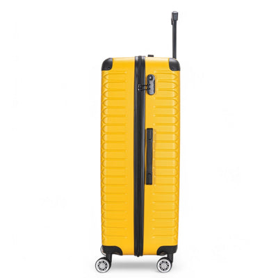 Expandable Hard Shell ABS 8 Wheel Luggage Travel Cabin Holiday Bags Suitcase Set