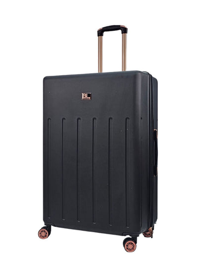 Lightweight Black ABS Hard Shell Suitcase Luggage Set