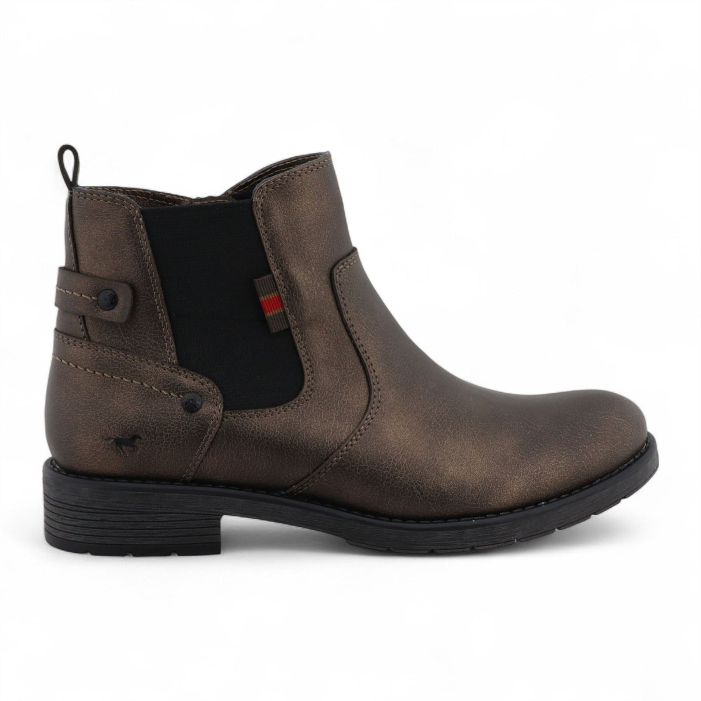 Mustang Women's Golden Brown Chelsea Ankle Boots