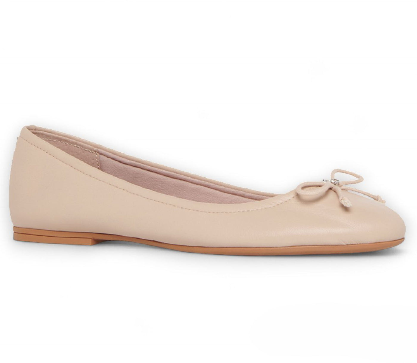 Windsorsmith Blush Pink Leather Mocassin Flat Shoes - Babydoll