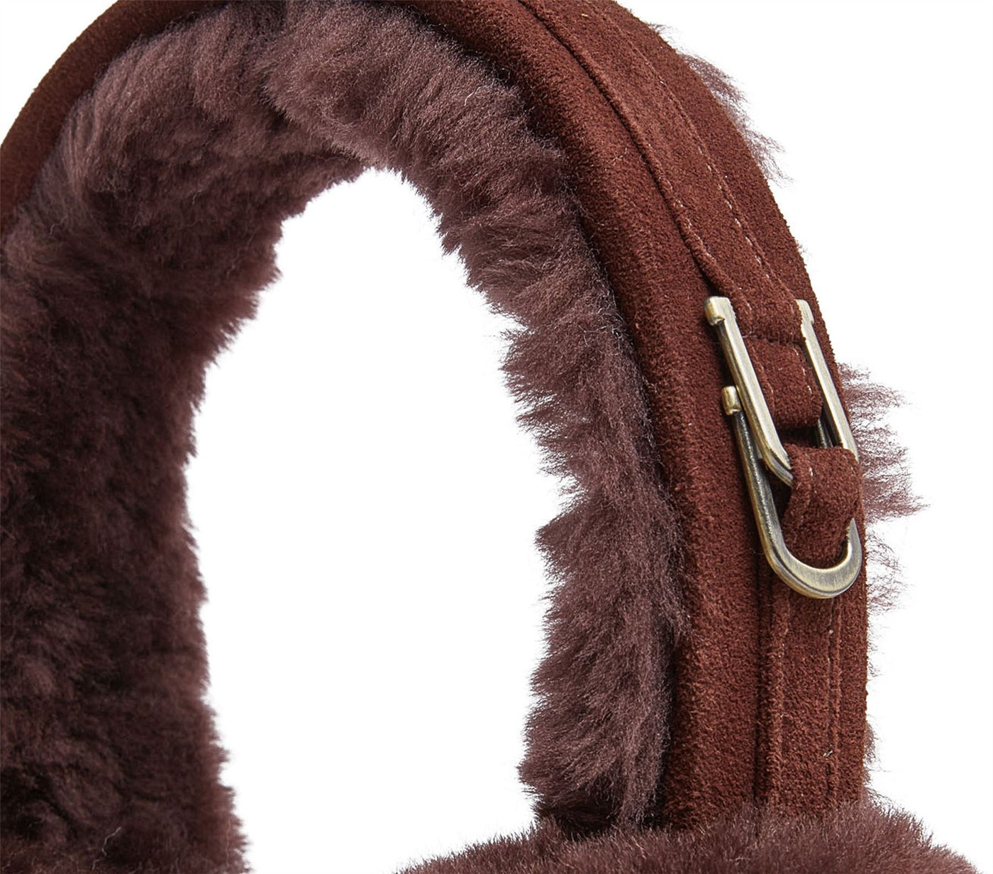 Womens Sheepskin Shearling Winter Ear Muffs Warm Comfortable