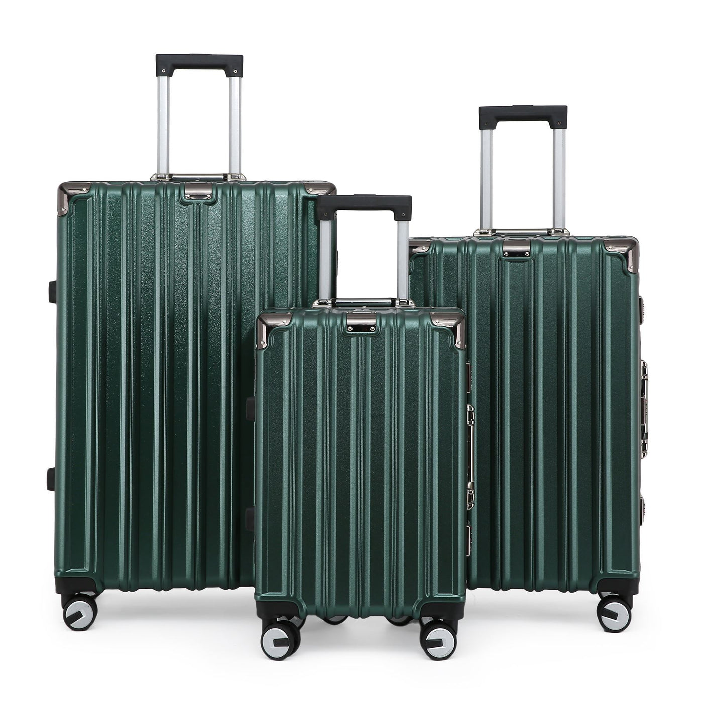 Hardshell Suitcase Set Robust 8 Wheel Cabin Luggage Suitcases