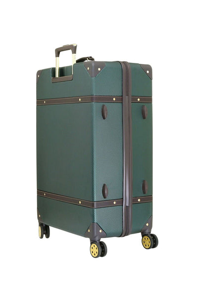 Vintage Hard Shell Luggage Trunk Suitcase Set