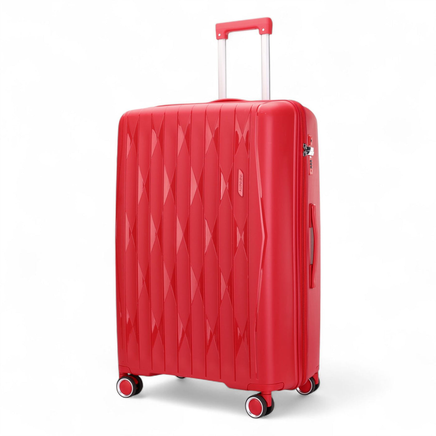 Hard Shell Suitcase Cabin TSA Luggage Travel Set