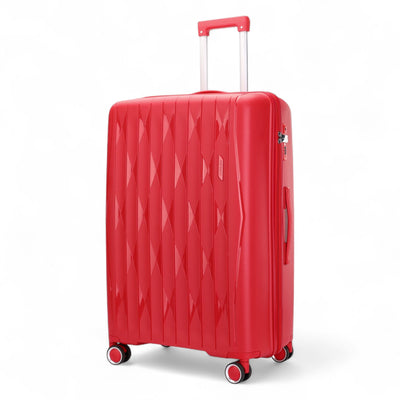 Hard Shell Suitcase Cabin TSA Luggage Travel Set