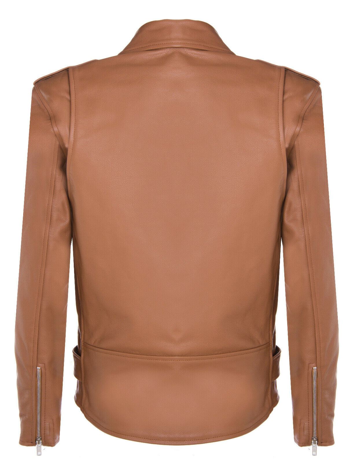 Mens Cow-Hide Black Brando Jacket -Venice