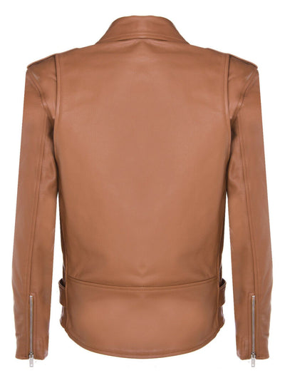 Mens Cow-Hide Black Brando Jacket -Venice