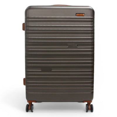 Expandable Hard Shell ABS Suitcase Set 8 Wheel Robust Travel Case Holiday Luggage