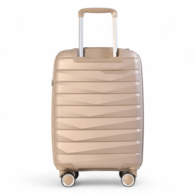 Hard Shell Cabin 36 x 22.5 x 56 cm PP Luggage Suitcase Suitable for Easyjet, Ryanair