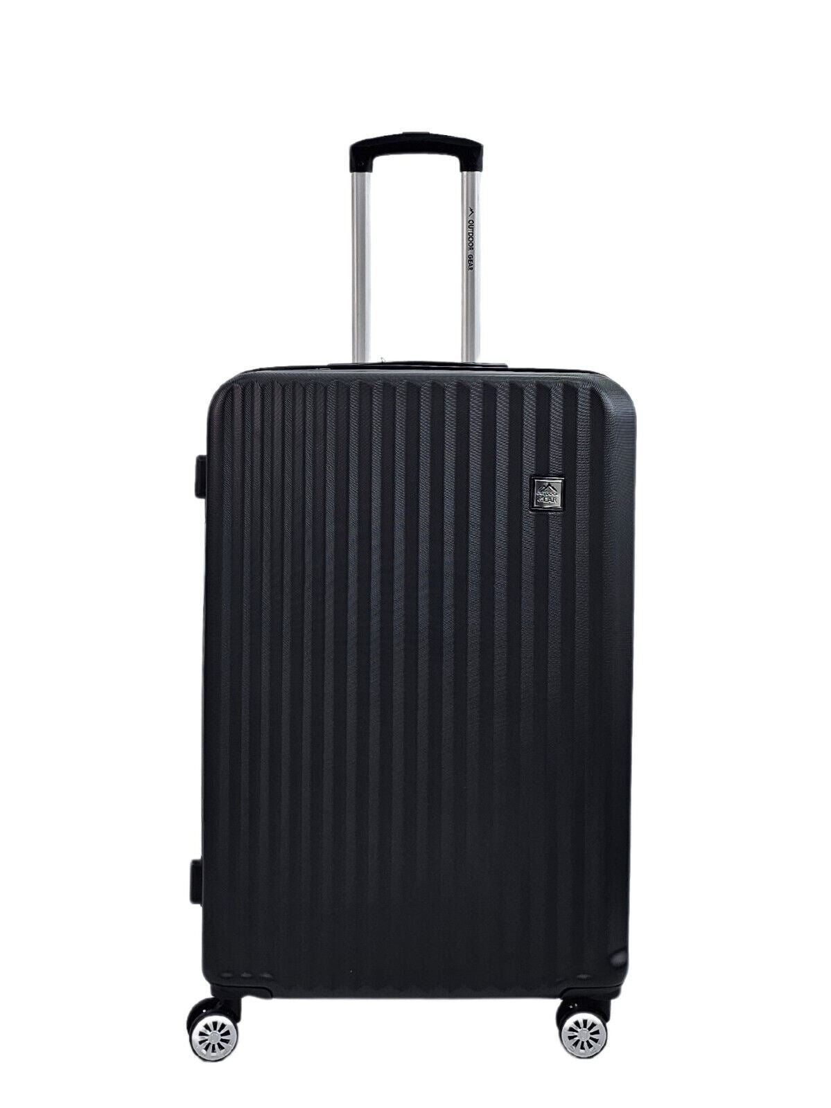 Hard Shell Classic 4 Wheel Luggage Suitcase Set