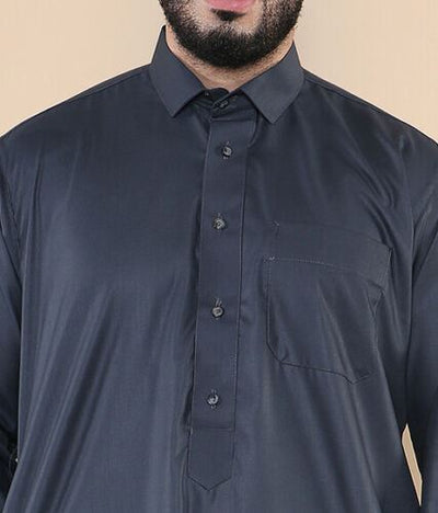 Mens Thobe Jubba Saudi Ramadan Eid Islamic Kaftan Kaudara Arabic Jubbah