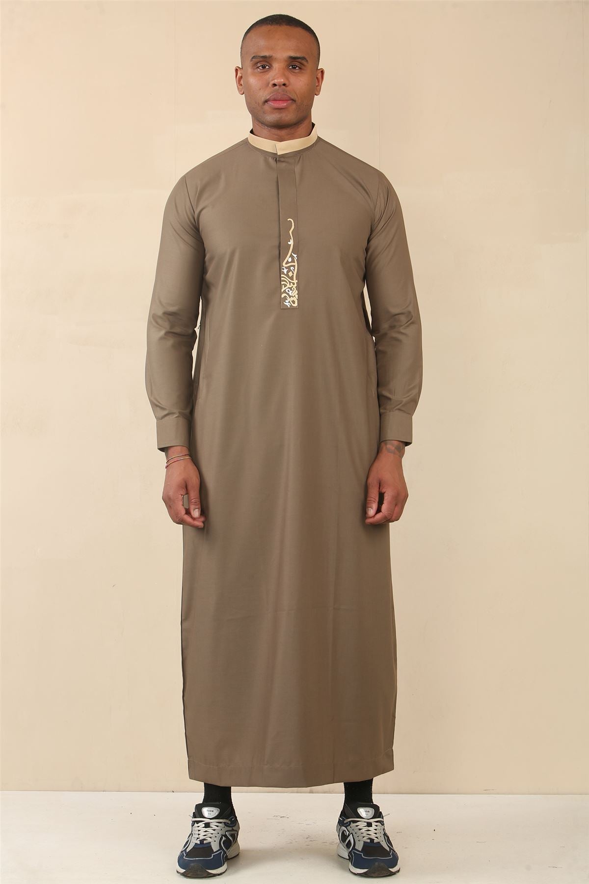 Men's Thobe Arab Saudi Emirati Islamic Clothing Jubba Robe