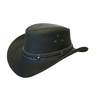 Cappello da cowboy Outback in vera pelle Aussie Bush