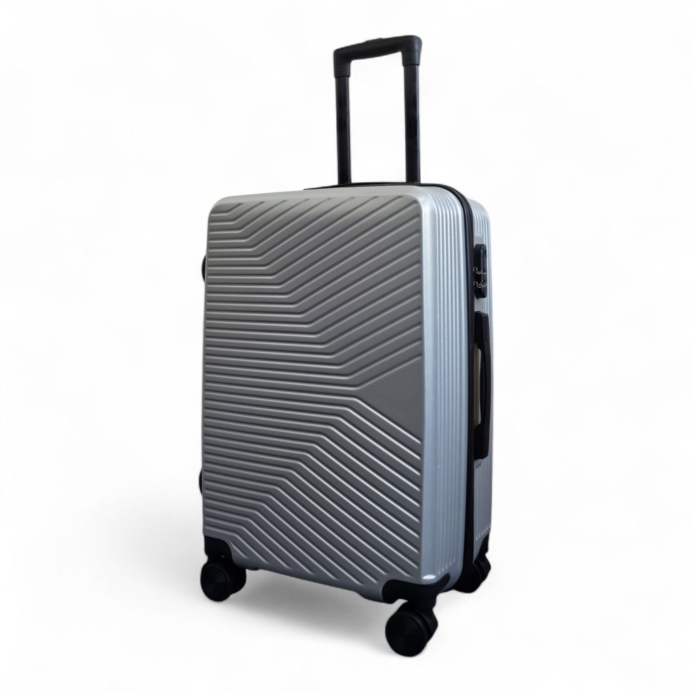 Hardshell Suitcase Set Robust 8 Wheel Luggage Cabin Case Bag