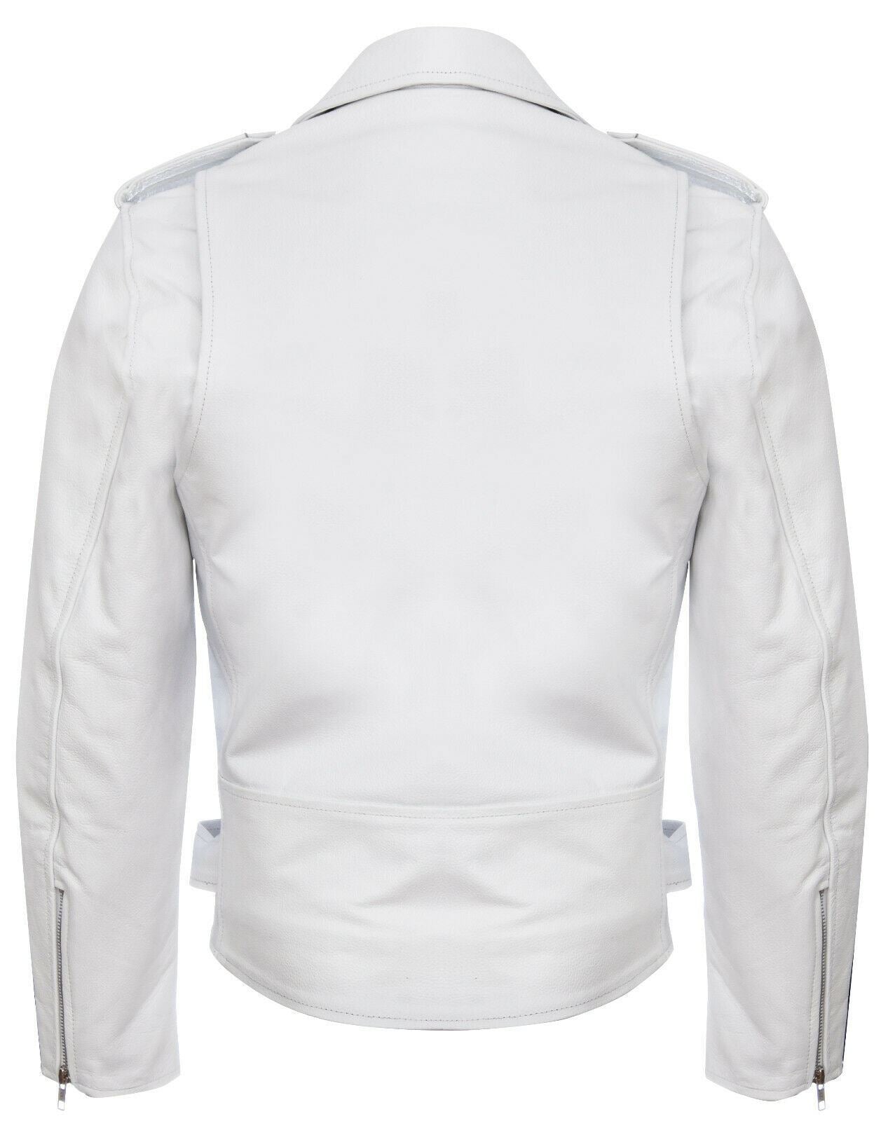 Mens Cow-Hide Black Brando Jacket -Venice